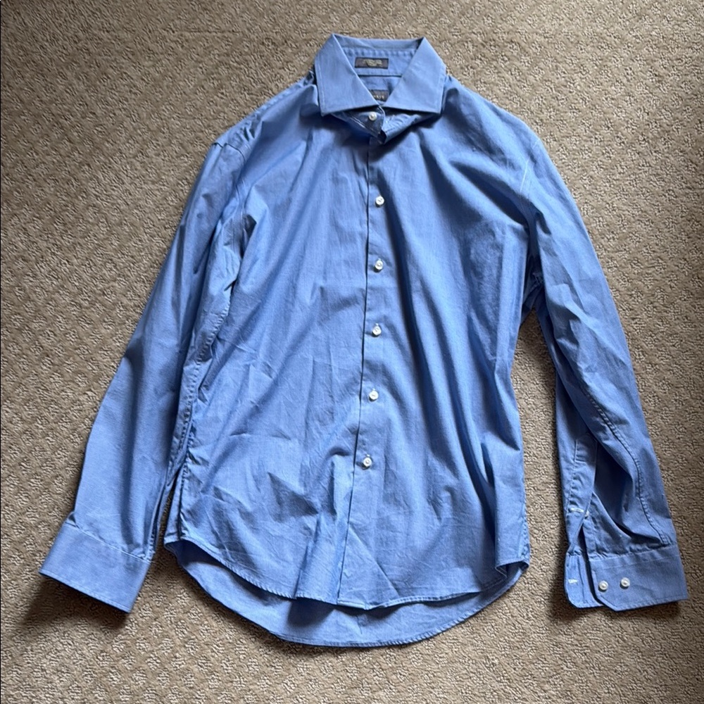 Men's Blue Dress Shirt